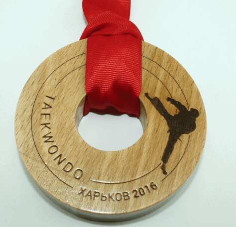 Wooden Sports Medals